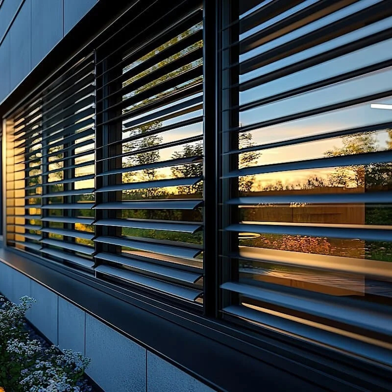 Rolety zewnętrzne i żaluzje fasadowe